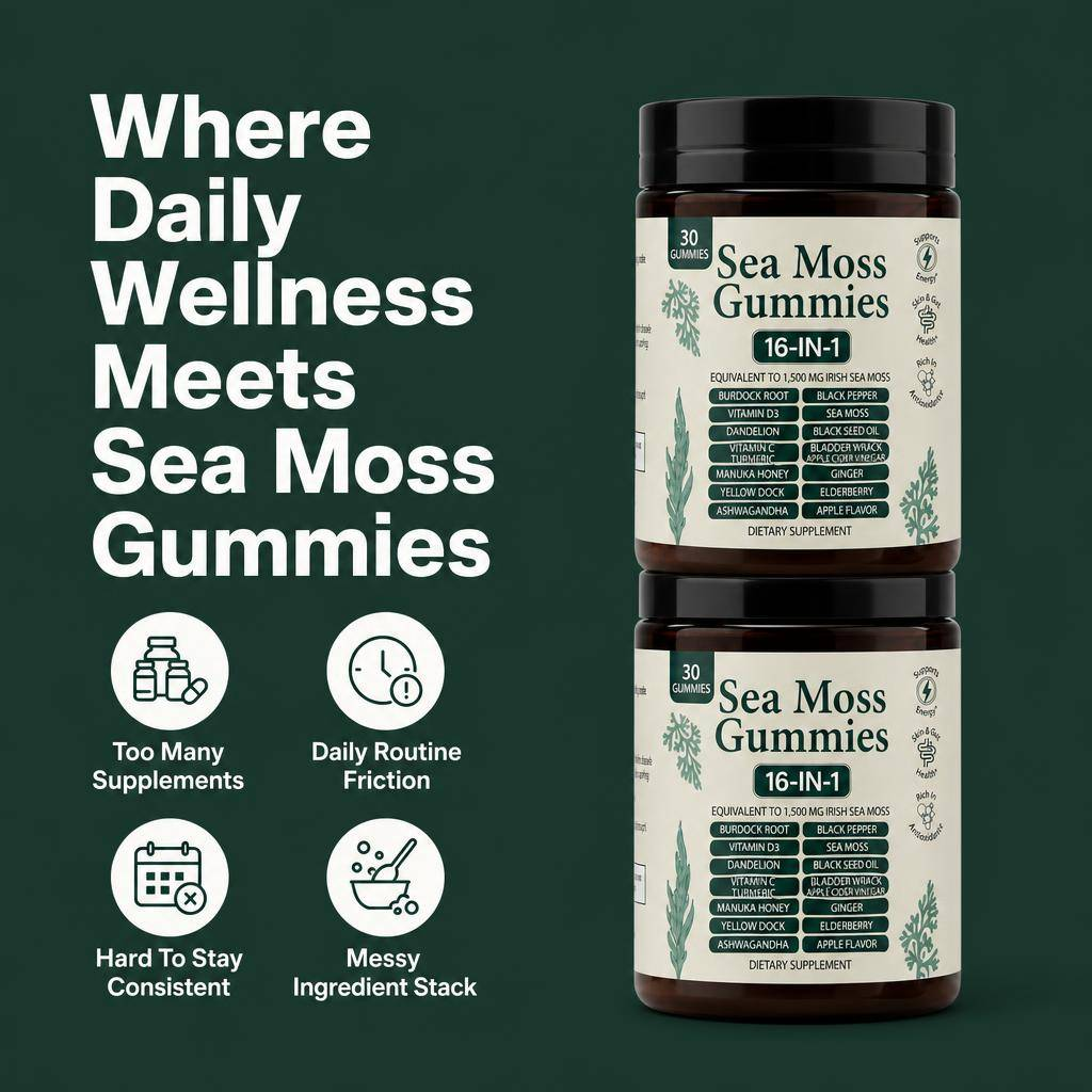 Norvelli™ Sea Moss Gummies